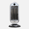 Estufa Elect.de Carbono Fulgor 900w Negro/plata 2potencias Oscilante 2elemntos Asa Antivuelco Termost.reg 60x30x30cm - Imagen 2