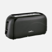 Tostador Pan Alagon 1300w Negra 7niv.tostado 2ranuras Apag.autom.descongelacion,recalentar.18,5x38,5x16cm - Imagen 2