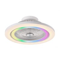 Ventilador Dc 50+7w Antartida Blanco 5as 58d 5400l 3000-4500-6500k+rgb Remo+r.int+memo+temp